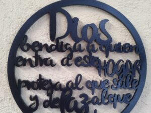 Esfera -Dios bendice-