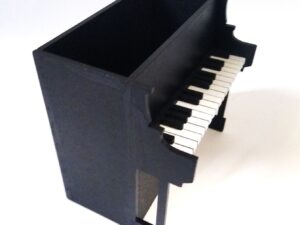 Porta Lápiz en forma de piano 11x6x13cm