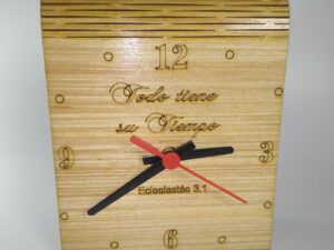 Reloj flex de Escritorio 12.5x16cm