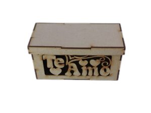 CAJA MDF 9X9X18cm. #2