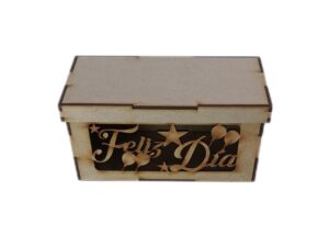 CAJA MDF 9X9X18cm. #1