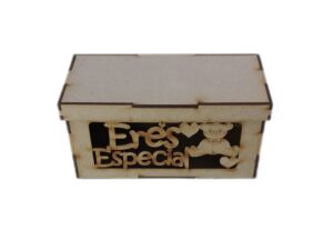 CAJA MDF 9X9X18cm. #7
