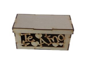 CAJA MDF 9X9X18cm. #6