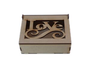 CAJA MDF JL4 14X11X4cm. #4