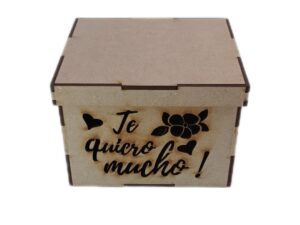 CAJA MDF 10X15X15cm. #6
