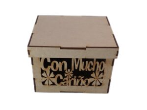 CAJA MDF 10X15X15cm. #8