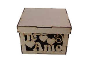 CAJA MDF 10X15X15cm. #1