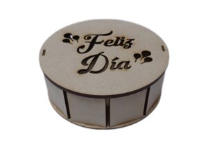 CAJA  CILÍNDRICA  20x20x7.5CM