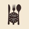 Reloj de Pared  diseño cocina - Imagen 2