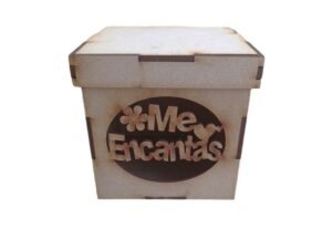 CAJA MDF 15X15X15cm. #10