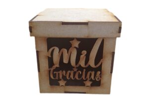 CAJA MDF 7X7X7CM #12