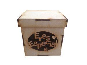 CAJA MDF 15X15X15cm. #14
