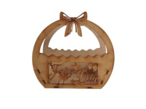 CANASTA MDF CONMOÑO 20X18X10cm. #4