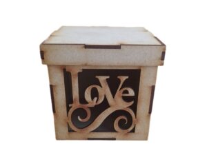 CAJA MDF 15X15X15cm. #6