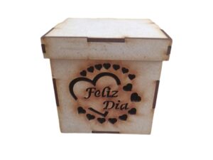 CAJA MDF 15X15X15cm. #9