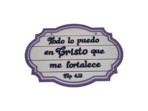 CUADRO OVALADO CON MENSAJE #5